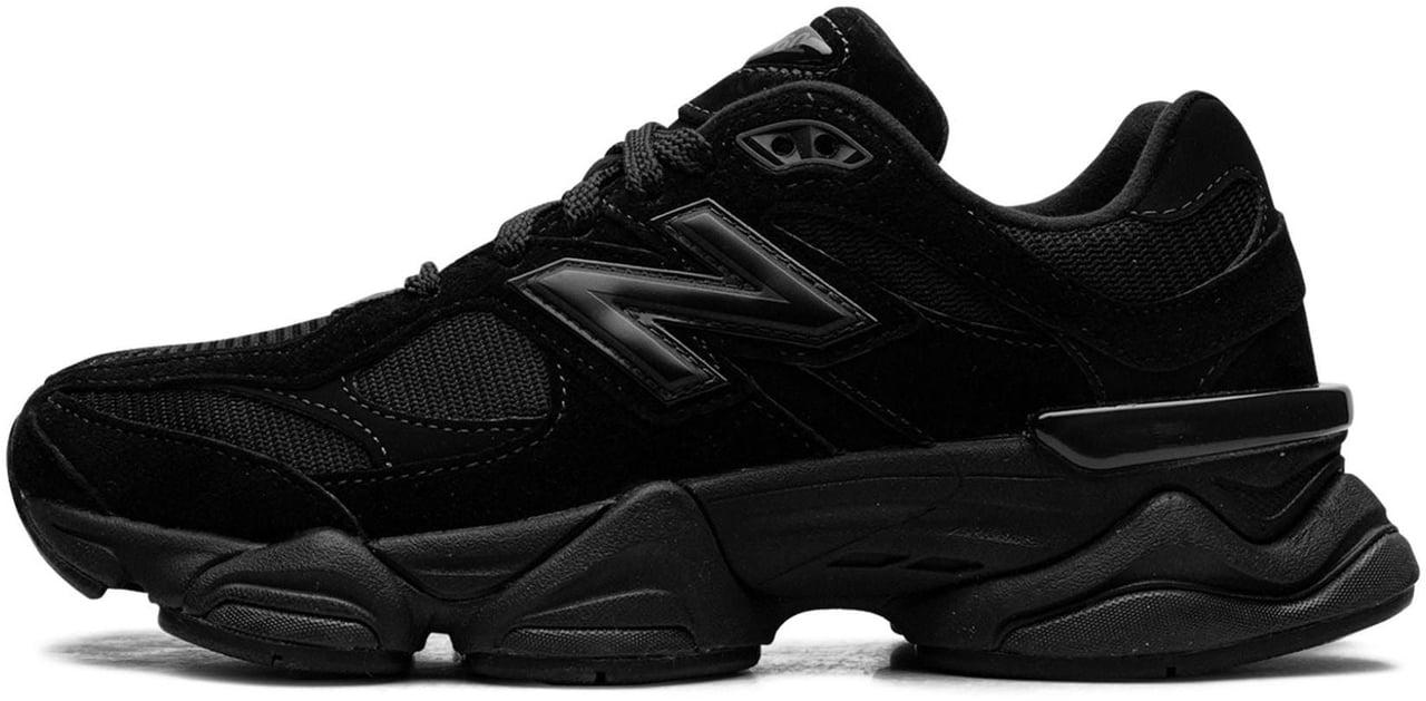 New Balance New balance 9060 Triple Black Patent Zwart
