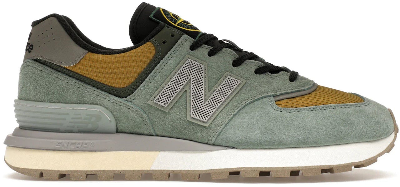 New Balance New Balance 574 Legacy Stone Island Light Green Groen