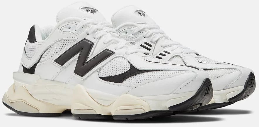 New Balance New Balance 9060 White Black Wit