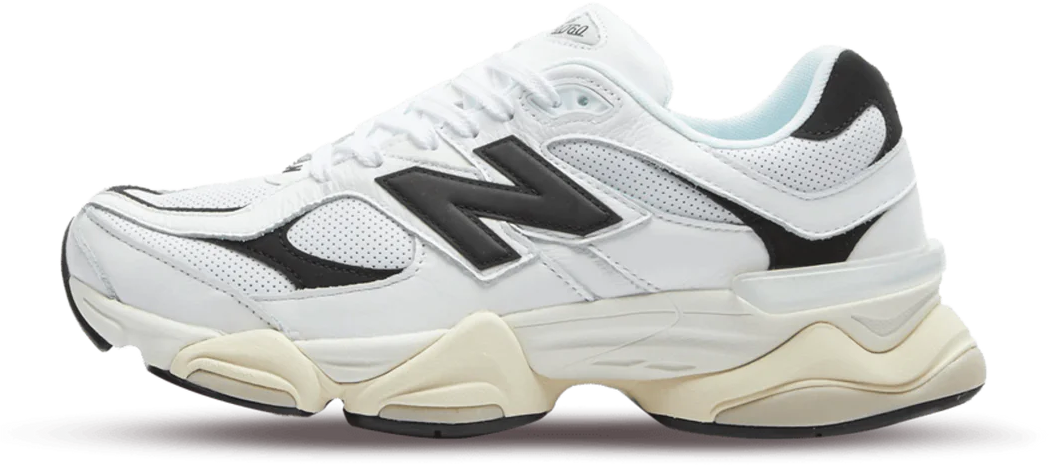 New Balance New Balance 9060 White Black Wit