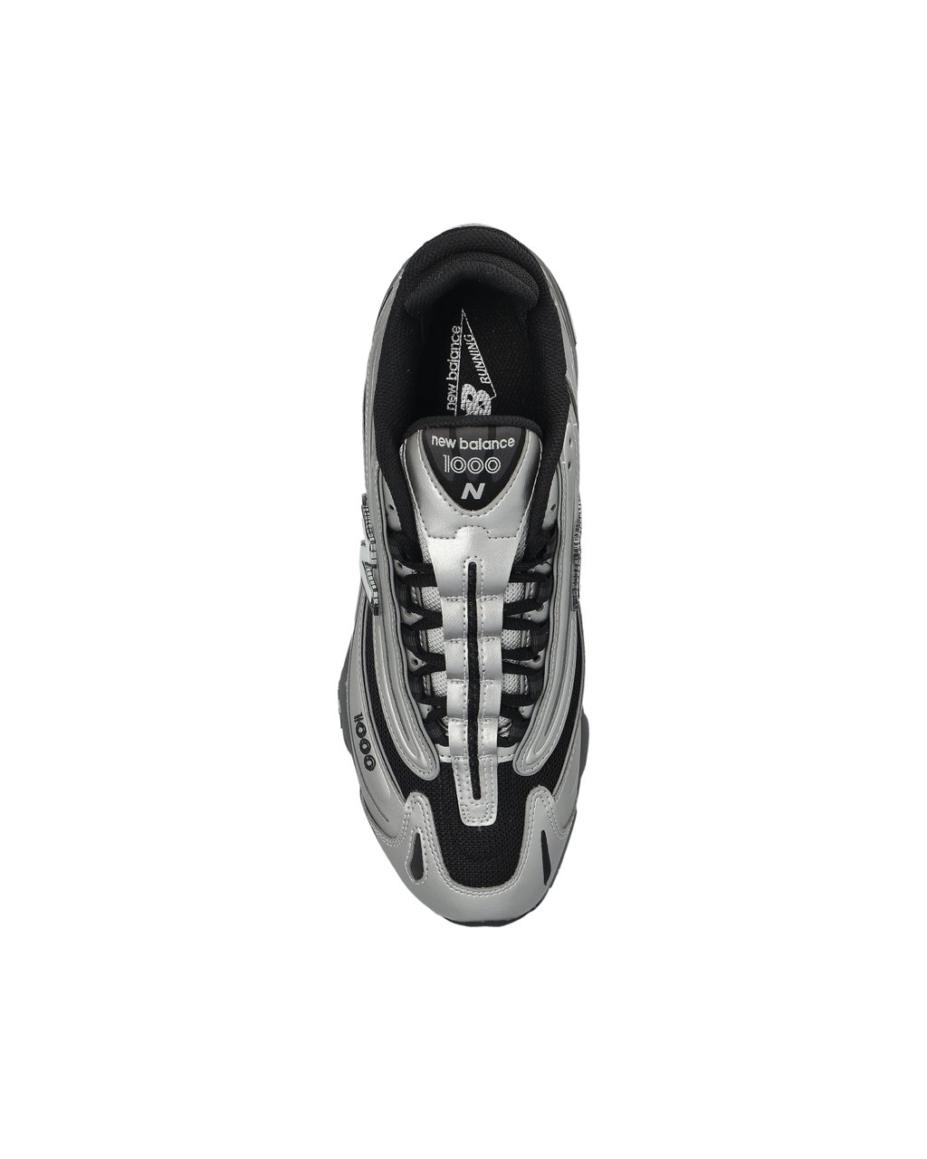 New Balance M1000Egr Sneakers In Metallic Silver Zilver