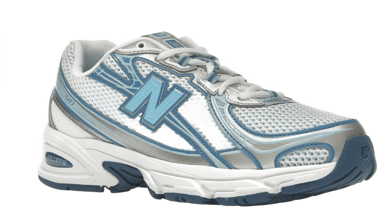 New Balance 740v2 Blue Agate White Blauw