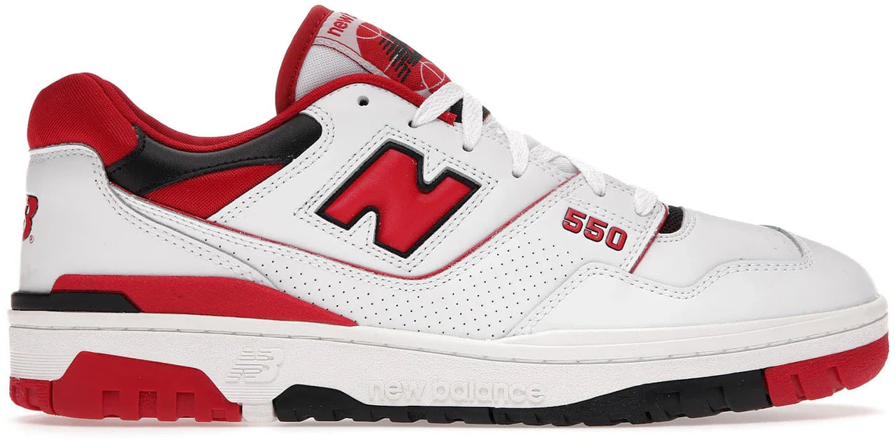 New Balance New Balance 550 White Red Wit