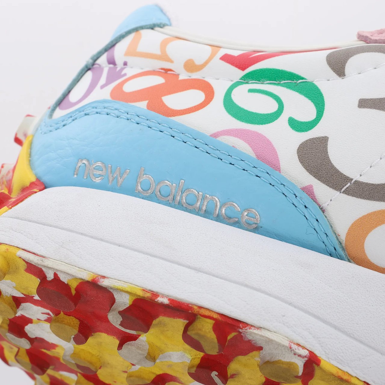 New Balance FRANCK MULLER x NEW BALANCE Leather Sneakers in Multicolor MS327FMB, Size 44.5 EU Divers