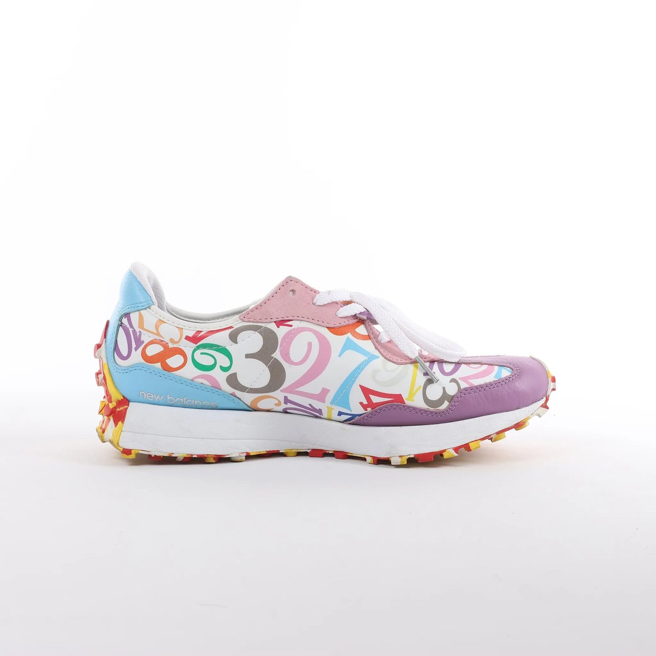 New Balance FRANCK MULLER x NEW BALANCE Leather Sneakers in Multicolor MS327FMB, Size 44.5 EU Divers