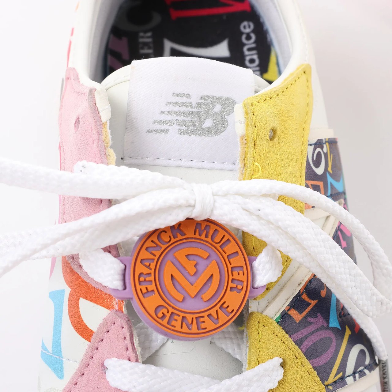 New Balance FRANCK MULLER x NEW BALANCE Leather Sneakers in Multicolor MS327FMB, Size 44.5 EU Divers
