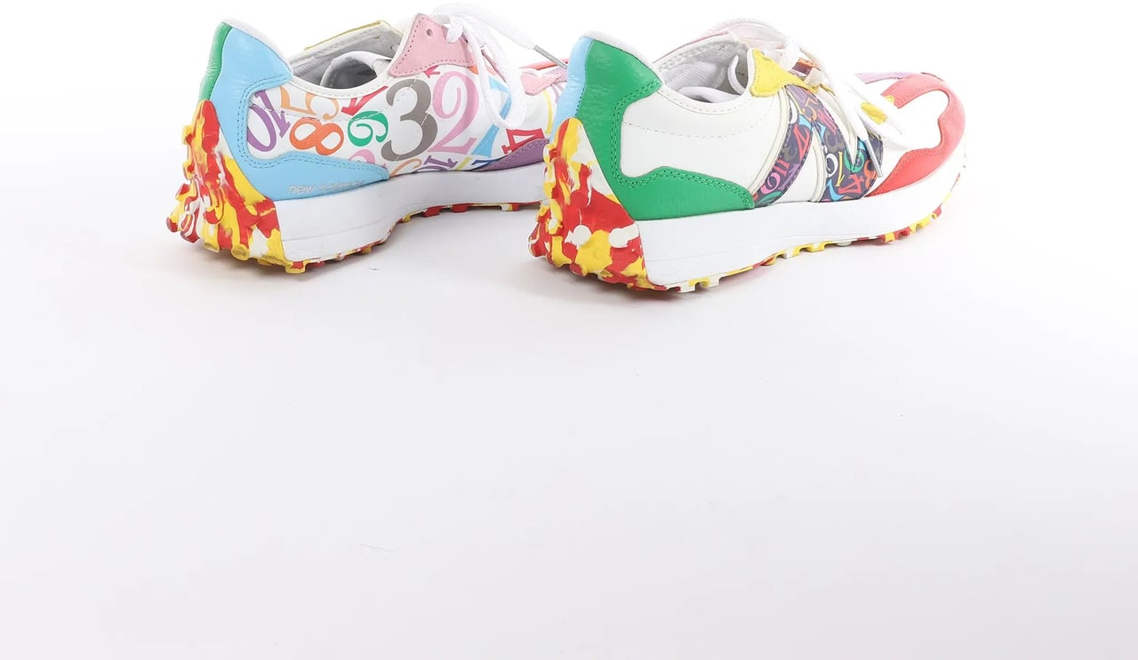 New Balance FRANCK MULLER x NEW BALANCE Leather Sneakers in Multicolor MS327FMB, Size 44.5 EU Divers
