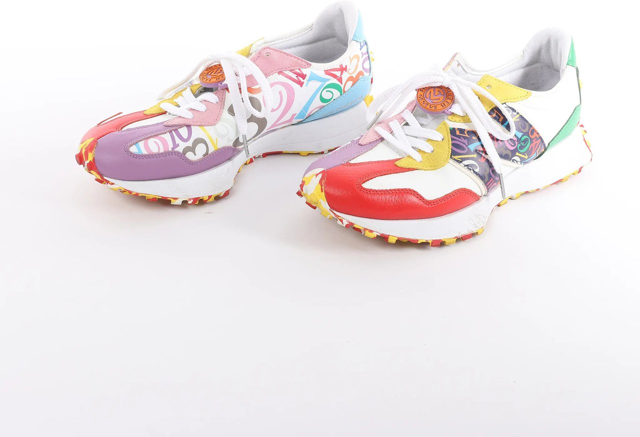 New Balance FRANCK MULLER x NEW BALANCE Leather Sneakers in Multicolor MS327FMB, Size 44.5 EU Divers