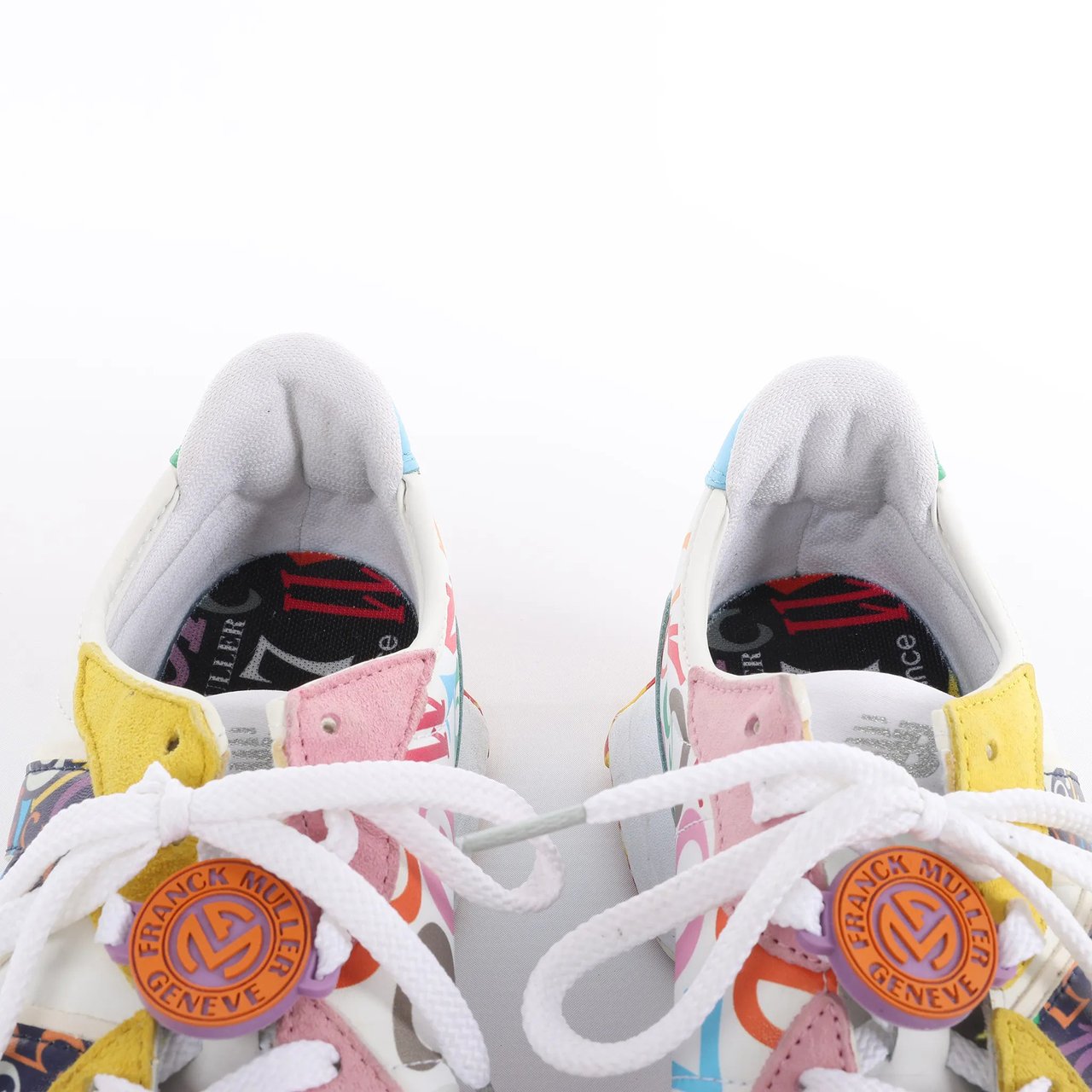 New Balance FRANCK MULLER x NEW BALANCE Leather Sneakers in Multicolor MS327FMB, Size 44.5 EU Divers