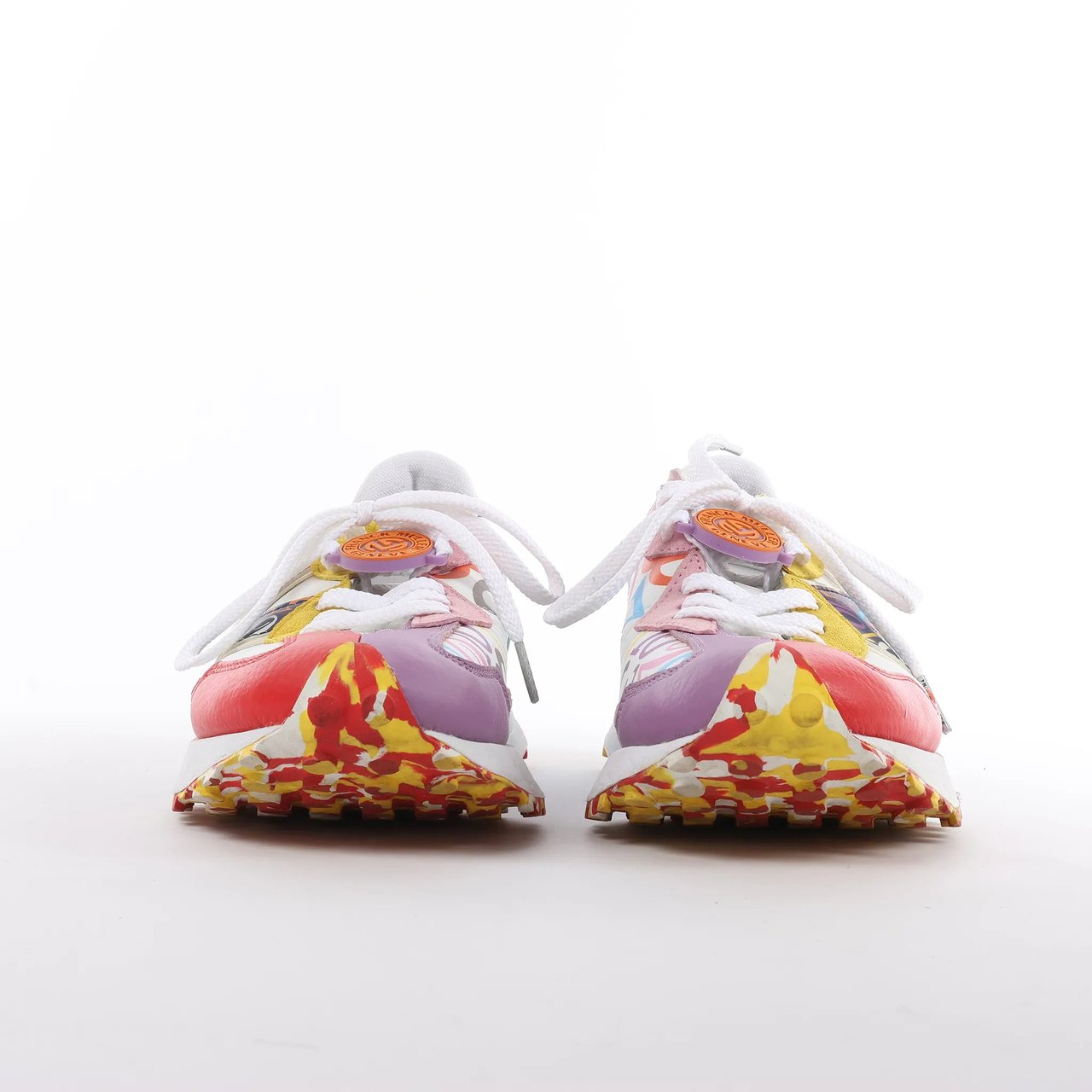 New Balance FRANCK MULLER x NEW BALANCE Leather Sneakers in Multicolor MS327FMB, Size 44.5 EU Divers