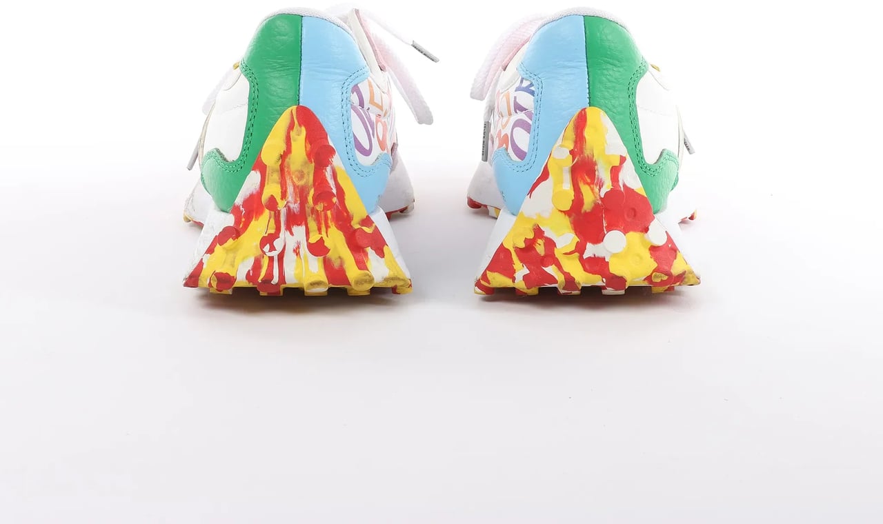 New Balance FRANCK MULLER x NEW BALANCE Leather Sneakers in Multicolor MS327FMB, Size 44.5 EU Divers