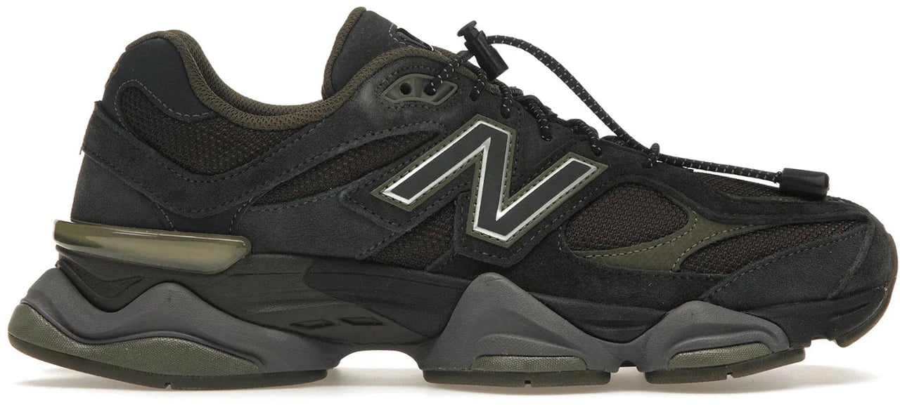 New Balance New Balance 9060 Blacktop Dark Moss Zwart