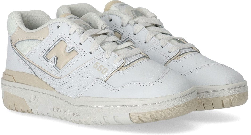 New Balance NEW BALANCE 550 CREAM SNEAKER Wit