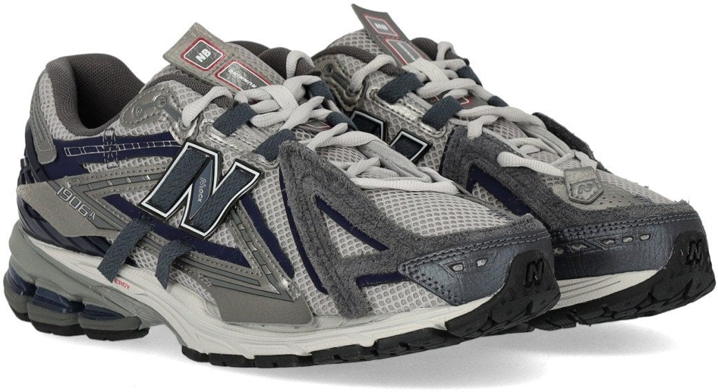 New Balance NEW BALANCE ABZORB 1906A GRAPHITE MAGIC BLUE SNEAKER Grijs