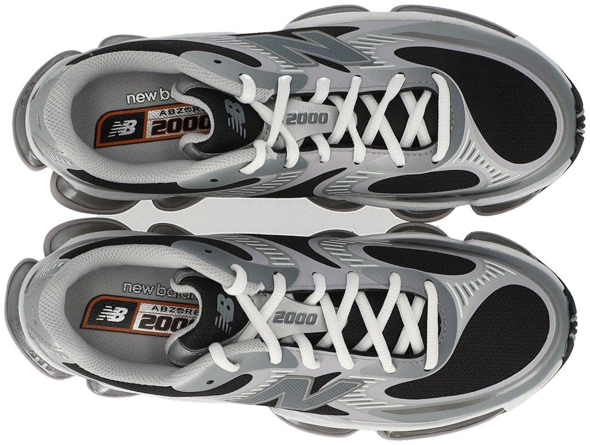 New Balance NEW BALANCE ABZORB 2000 SILVER SNEAKER Zwart