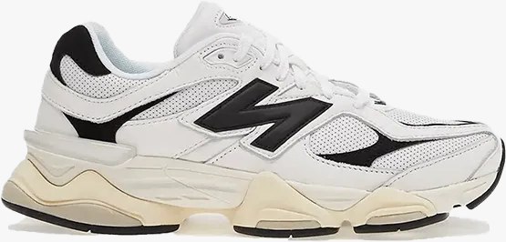 New Balance 9060 White Black Wit