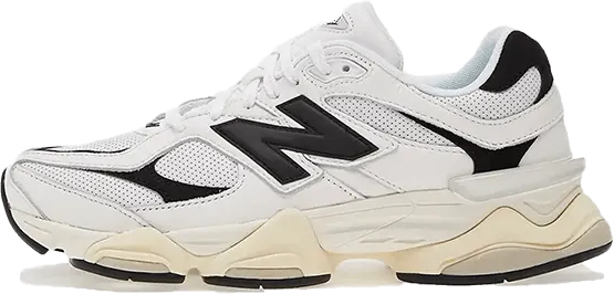 New Balance 9060 White Black Wit