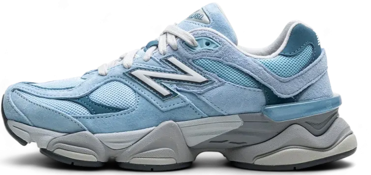 New Balance 9060 Chrome Blue Blauw