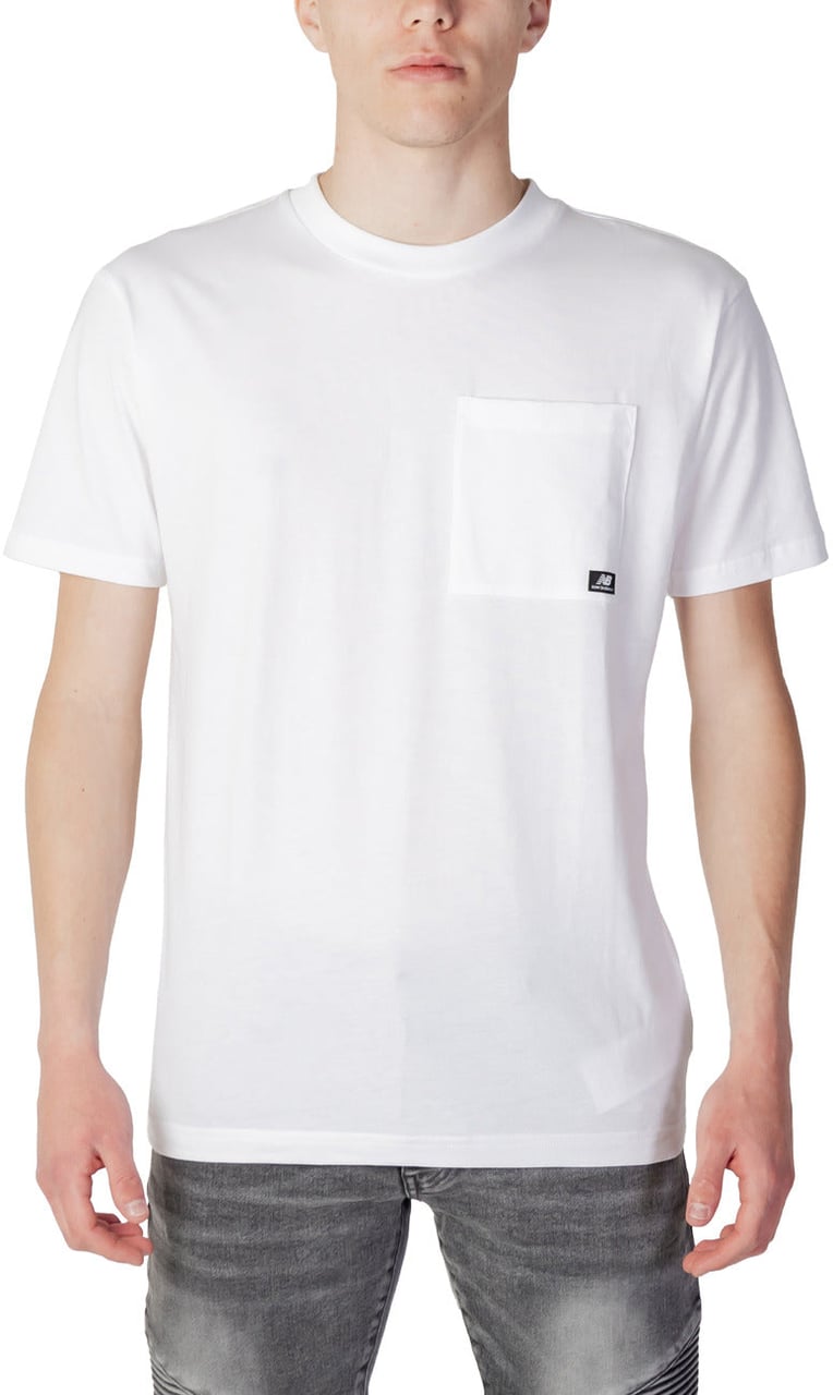 New Balance Men T-Shirt Groen