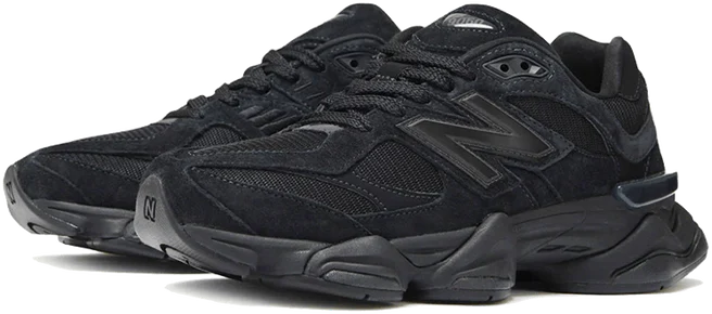 New Balance New Balance 9060 Triple Black Zwart