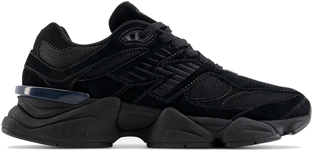 New Balance New Balance 9060 Triple Black Zwart