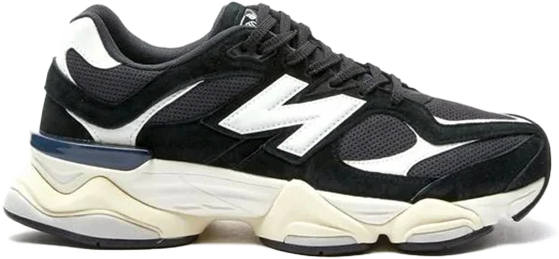 New Balance New Balance 9060 Black White Zwart