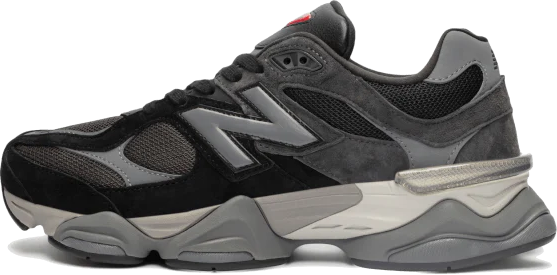 New Balance New Balance 9060 Black Castlerock Grey Zwart