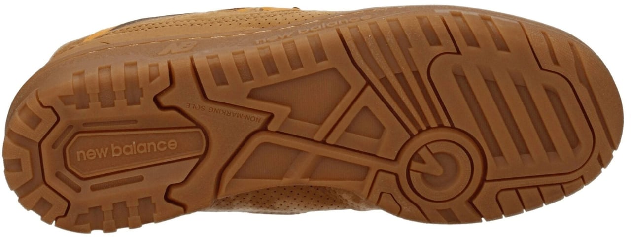 New Balance Brown Leather Sneakers Bruin