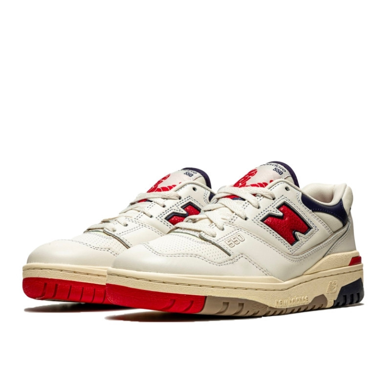 New Balance New Balance 550 Aime Leon Dore White Navy Red Zwart