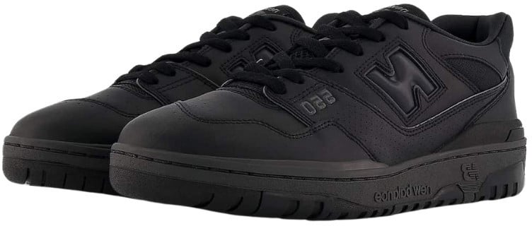 New Balance 550 Triple Black Zwart