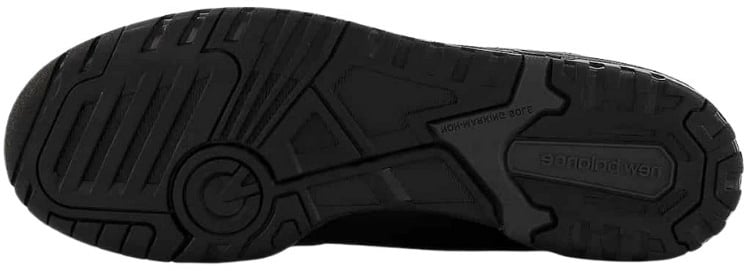 New Balance 550 Triple Black Zwart