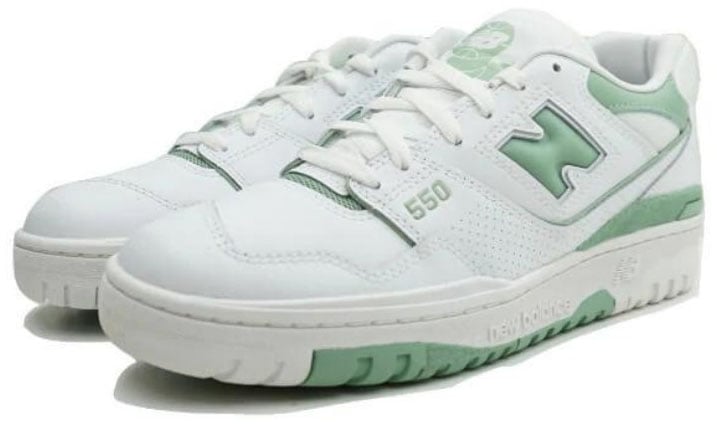 New Balance New Balance 550 White Mint Green Wit