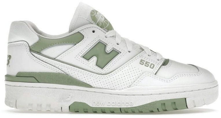 New Balance New Balance 550 White Mint Green Wit