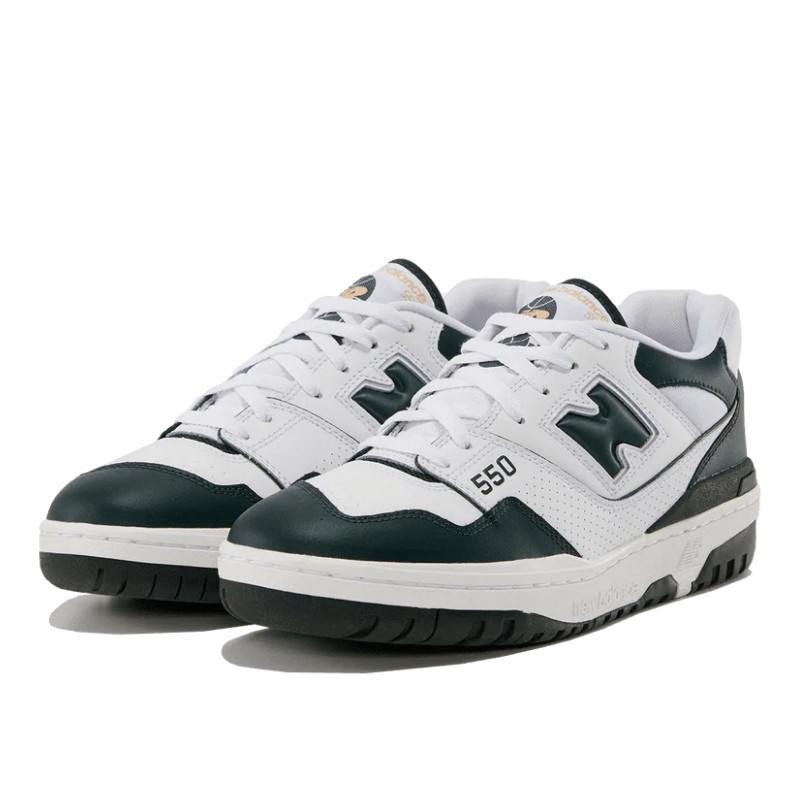 New Balance New Balance 550 White Dark Green Wit