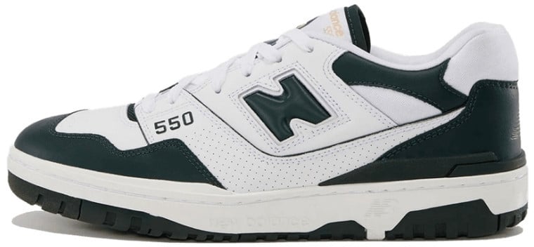 New Balance New Balance 550 White Dark Green Wit