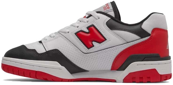 New Balance New Balance 550 White Red Black Zwart
