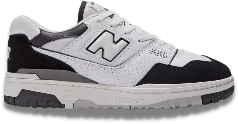 New Balance New Balance 550 White Black Rain Cloud Zwart