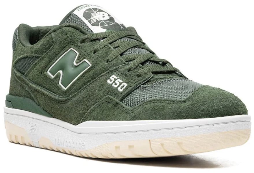 New Balance 550 Suede Pack Nori/kombu Sneakers Groen