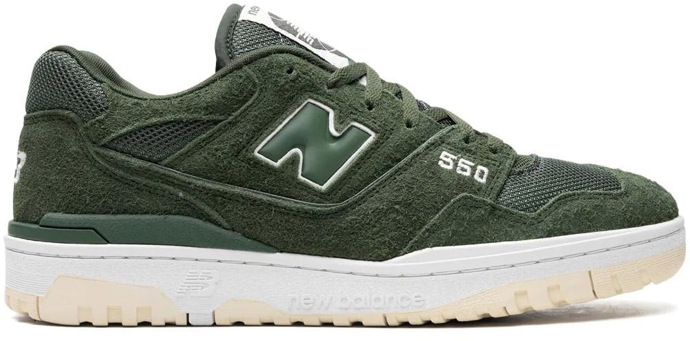 New Balance 550 Suede Pack Nori/kombu Sneakers Groen