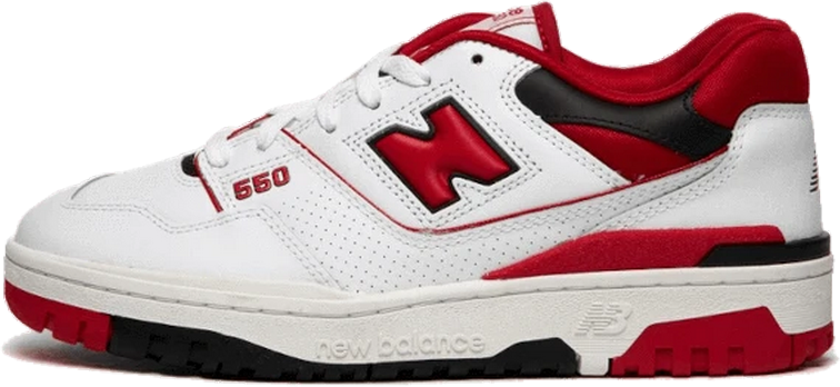 New Balance New Balance 550 White Red Wit