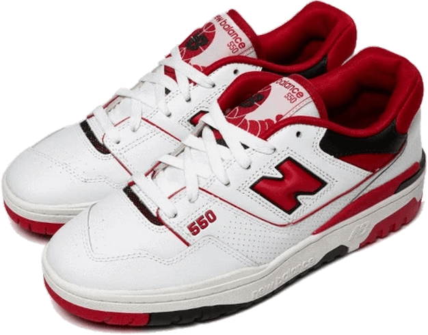 New Balance New Balance 550 White Red Wit