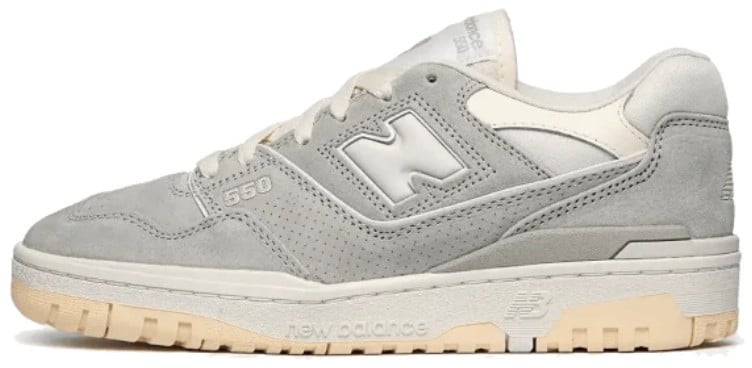 New Balance New Balance 550 Grey Suede Grijs