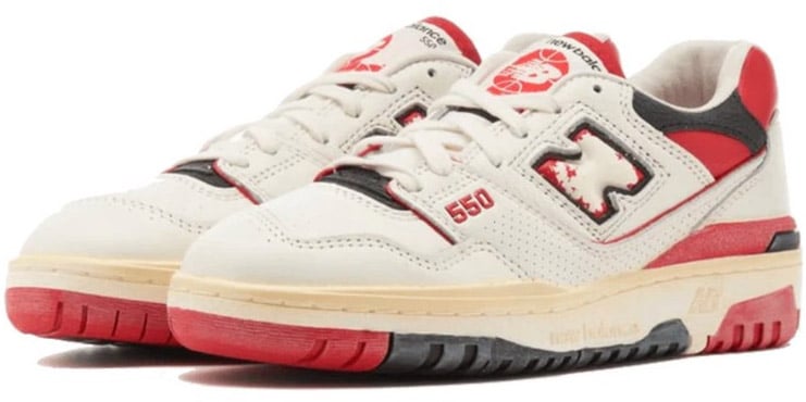 New Balance New Balance 550 Vintage Red Wit