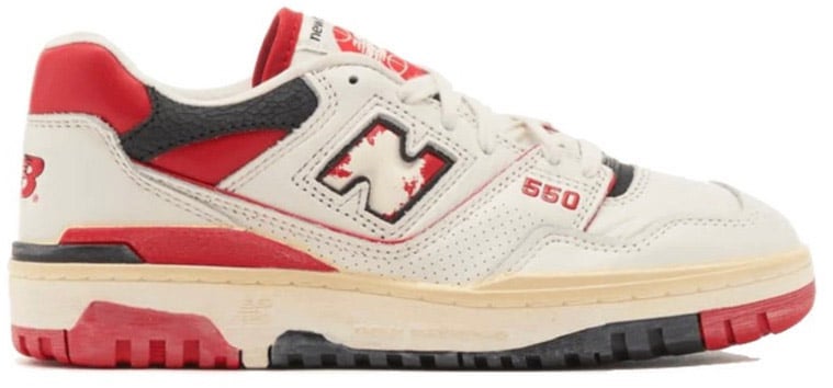 New Balance New Balance 550 Vintage Red Wit
