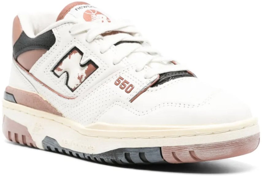 New Balance 550 Vintage Pack Pecan Sneakers Wit