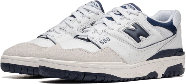New Balance New Balance 550 Navy Blue Wit