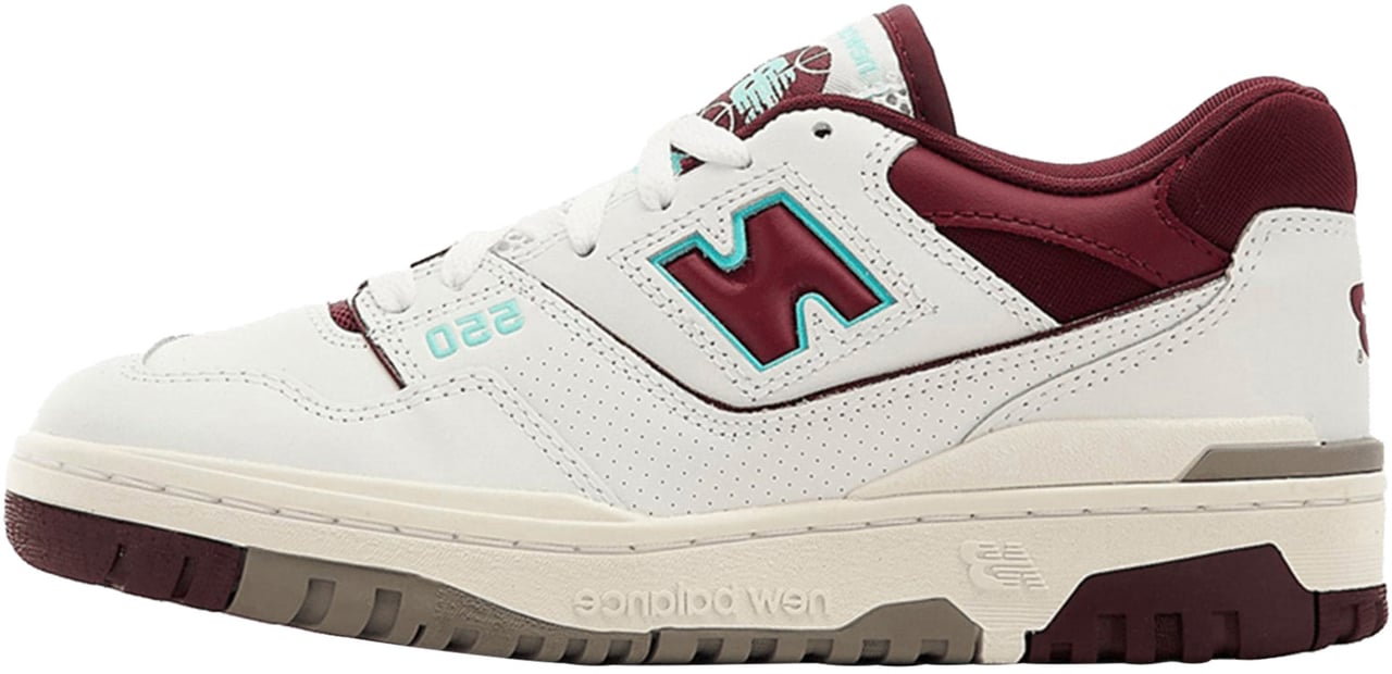 New Balance New Balance 550 White Burgundy Blue Divers