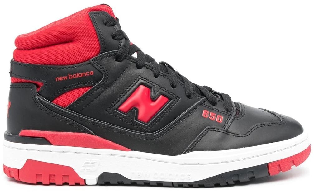 New Balance Bb650 High-top Sneakers Zwart