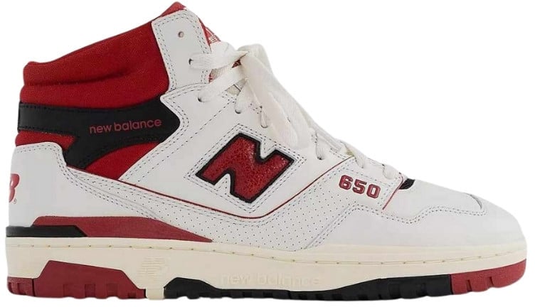 New Balance New Balance 650R Aime Leon Dore White Red Wit