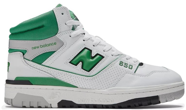 New Balance New Balance 650R White Green Wit